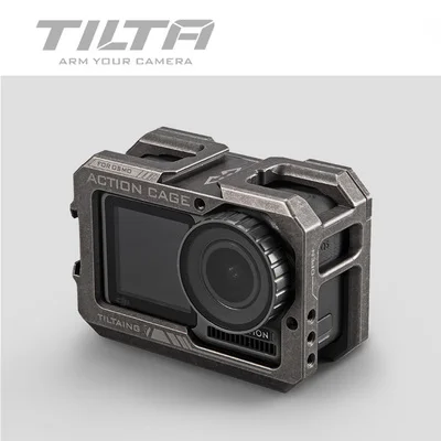 Защитный чехол для камеры Tilta для DJI Osmo Action с креплением на Горячий башмак для экшн-аксессуаров OSMO