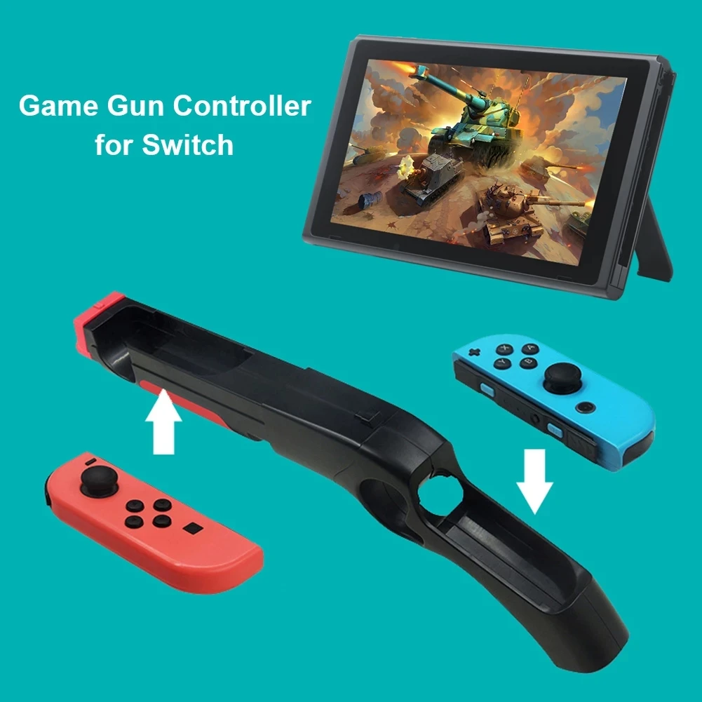 For Nintendo Switch Gun Controller Shooting Game Gun Grip Game Console