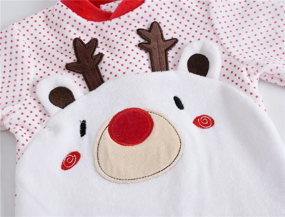 Kavkas/Детские комбинезоны для девочек, Зимний Рождественский комбинезон, одежда для малышей от 0 до 24 месяцев, Одежда для новорожденных мальчиков на Хэллоуин, пижамы roupa de bebe