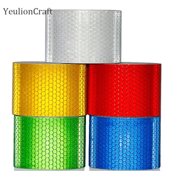 

Chzimade 5cmX10M Holographic Iridescent Reflective Trim Self-adhesive Ribbon Tape For Garment DIY Handmade Sewing Crafts