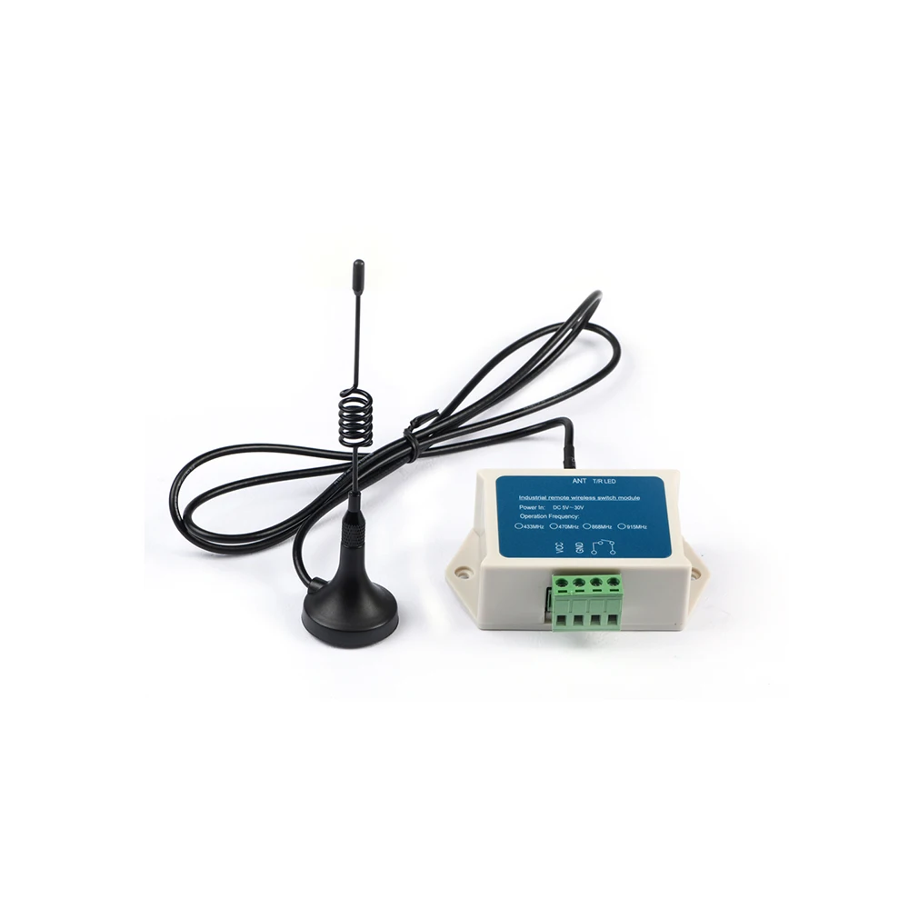 1set/lot SK200PRO - 5~8km MESH 1W LoRa Wireless Switch Control RF Module | One Way dry contact Routing ON/OFF Relay module