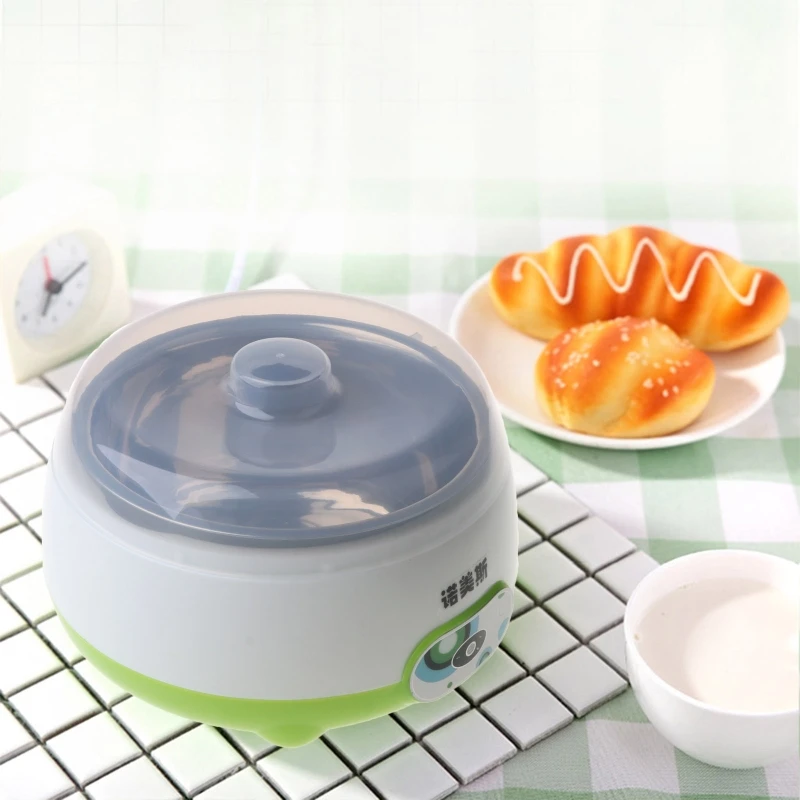220V 1L Automatic Yogurt Maker Machine with 3pcs 100ml Yogurt Containers Glass Jars DIY Kitchen Appliance High Quality