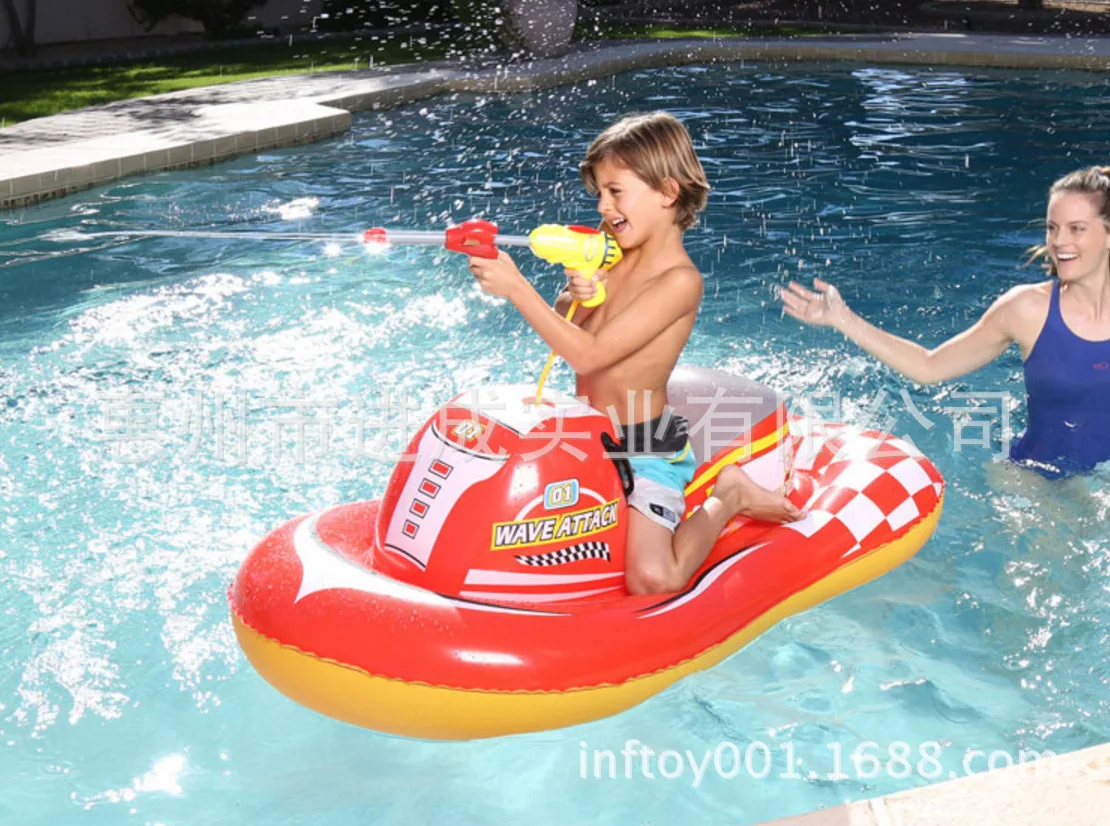 

Industry PVC Water Supplies Children Water Riding Inflatable Water Motorcycle Water Riding