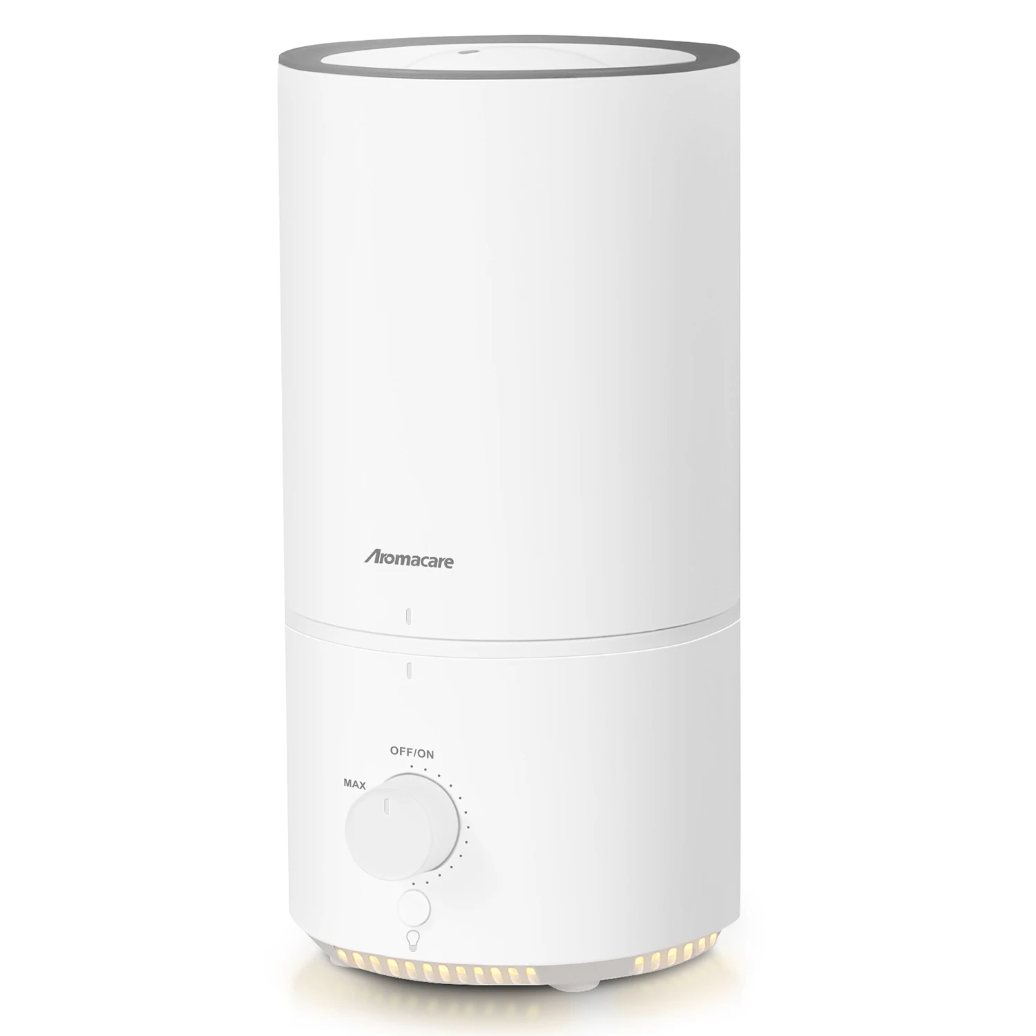 Humidificador de aire ultrasónico para el hogar, difusor de Aroma de gran capacidad con luz cálida de noche y escritorio, 1L