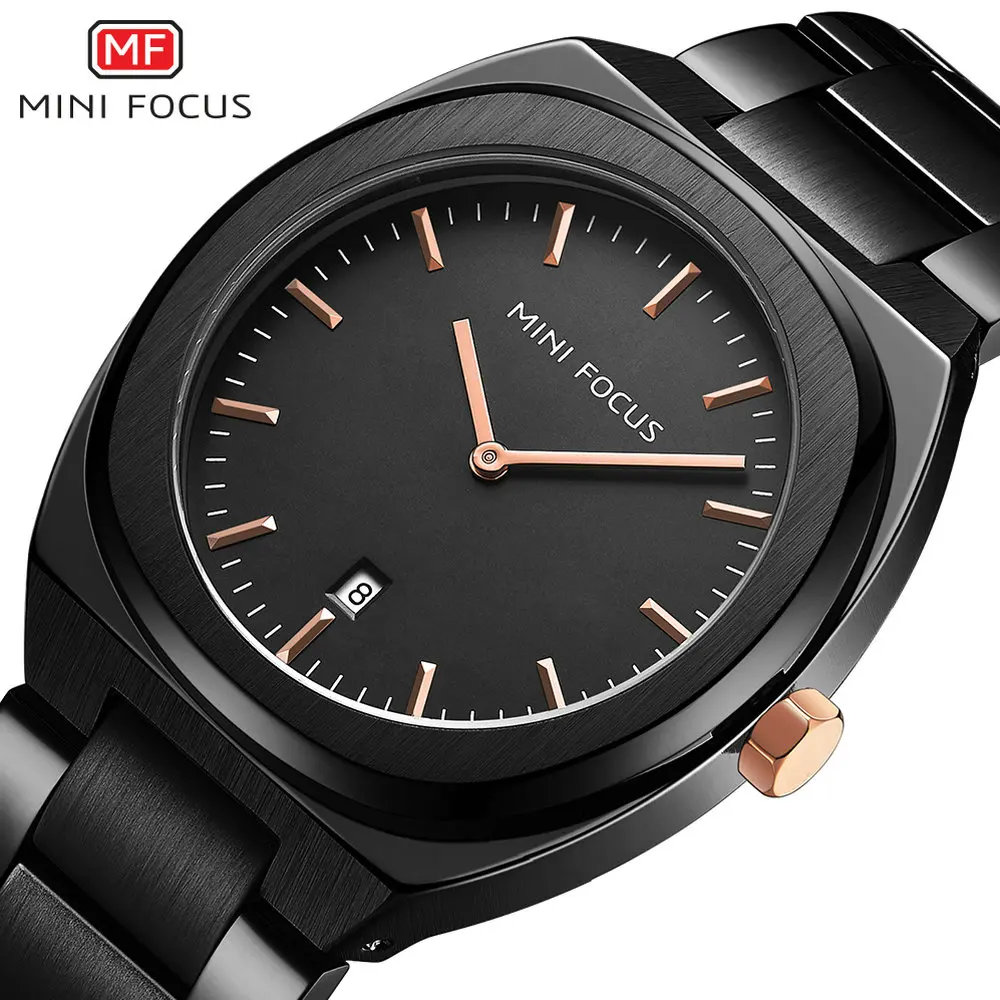 

MINIFOCUS Military Mens Quartz Watches Top Brand Luxury Calendar Simple Dial Fashion Minimalist Watch Men Analog Clock Waterproo