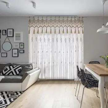 

Macrame Curtain Wall Hanging Wedding Backdrop