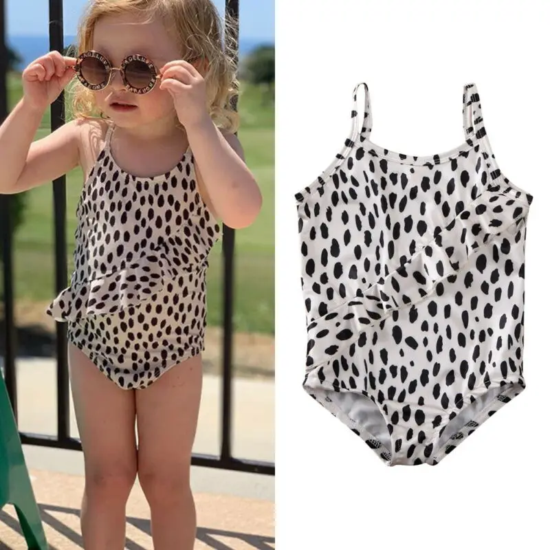 leopard baby swimsuit
