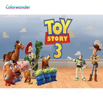 

Photography Background toy story newborn Children baby shower Background for Photo Studio Props