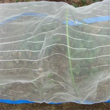 

150*600cm Anti Bird Net Silver Wire Edging Vegetable Garden Insect Mosquito Net Orchard Planting Purse Net Horticultural Tools