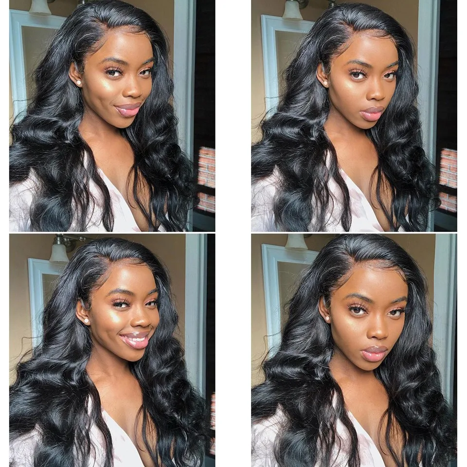 Body Wave Pre Plucked Fake Scalp Full Lace Human Hair Wigs With Baby Hair Brazilian Wig Remy Hair For Black Women