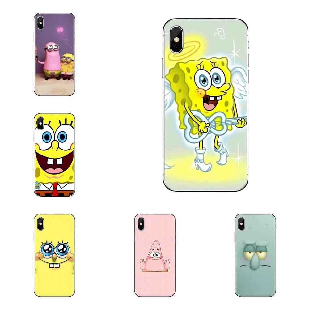 Лучший друг Патрик королева Губка Боб прозрачный мягкий чехол для huawei mate Honor 4C 5C