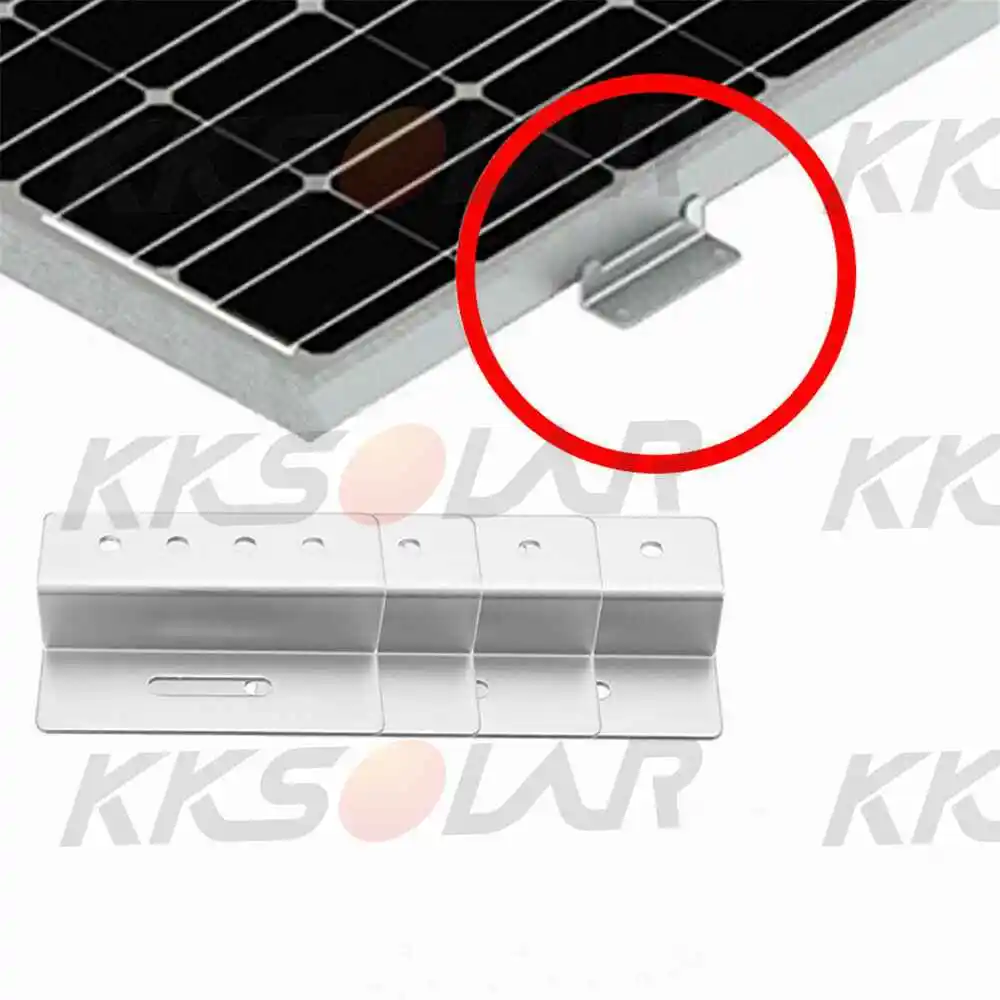 Монтажный кронштейн Z для солнечной панели 4 шт.|Запасные части и аксессуары на