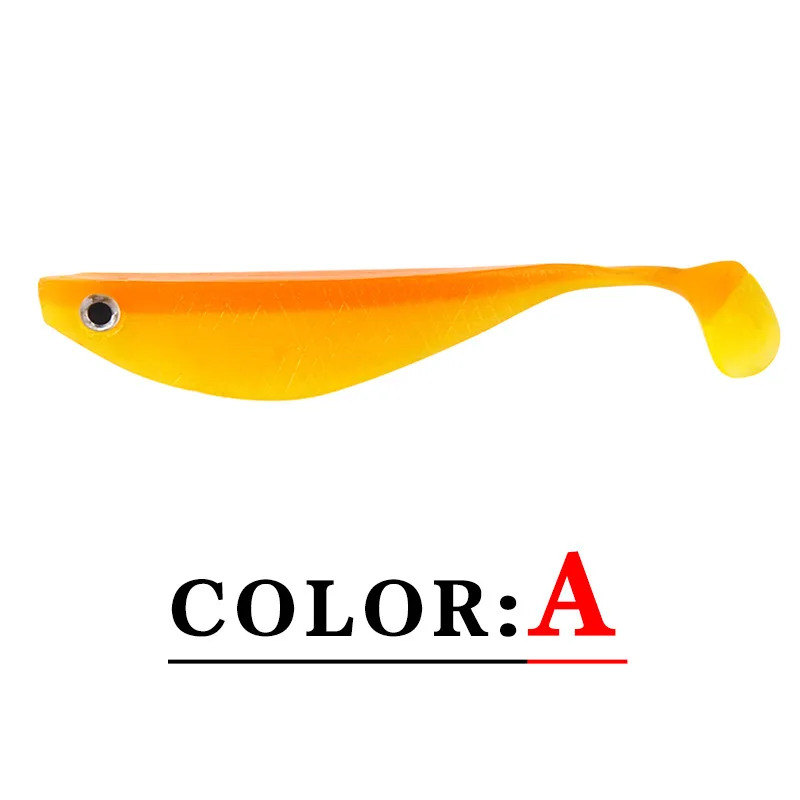 Color A 2 шт./лот, мягкие приманки для рыбалки, 15 см, 11,9 г, искусственные приманки, мягкие пластиковые приманки для спиннинга, телескопическая рыба - Цвет: Color A