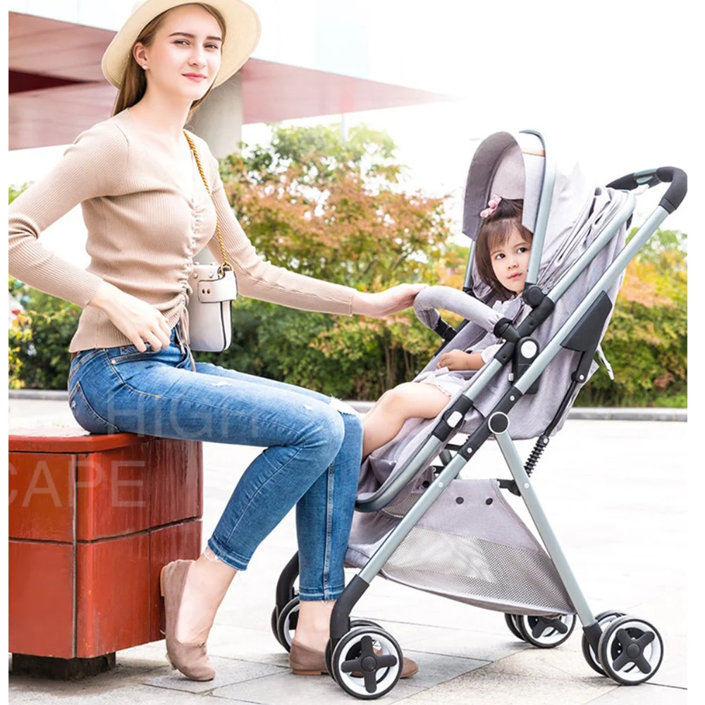 

Multifunctional 3 in 1 Baby Stroller High Landscape Stroller Folding Carriage Baby Yoya Stroller(Free shipping in most countries