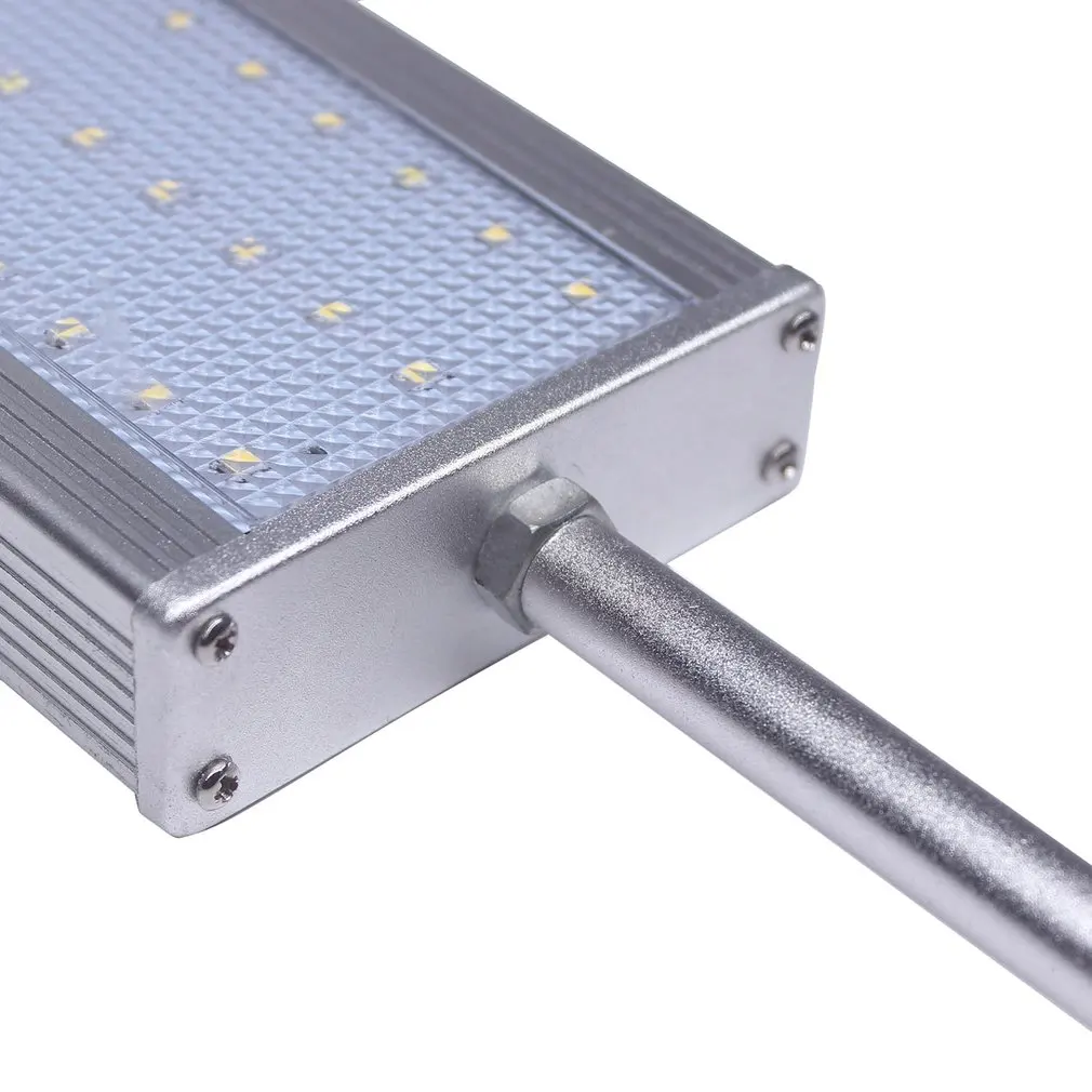 45 Вт 8LED СВЧ радар Датчик движения Солнечная лампа супер яркий высокий светильник водонепроницаемый уличный Уличный настенный светильник