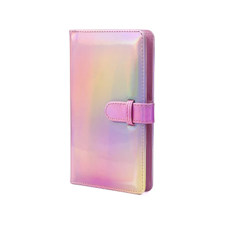 Flash Pink 96 записные книжки альбом для ЖК-дисплея с подсветкой Fujifilm Instax камеры моментальной печати Mini 9 камеры одноступенного процесса 8 7s 70 25 50s 90 минипленки 3 дюймов фотобумага - Цвет: Flash Pink