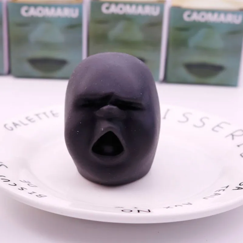 Black call Мягкие шарики для лица человека, игрушки, различные игрушки для лица, волнистый шар из смолы, расслабляющая кукла, забавные гаджеты, игрушка для снятия стресса для взрослых - Цвет: Black call