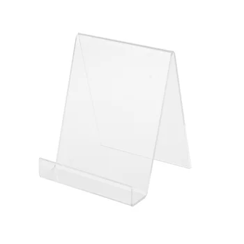 

1 PC Practical Portable Convenient Multi-functional Durable Acrylic Holder Wallet Display Stand for Books Wallet Phone