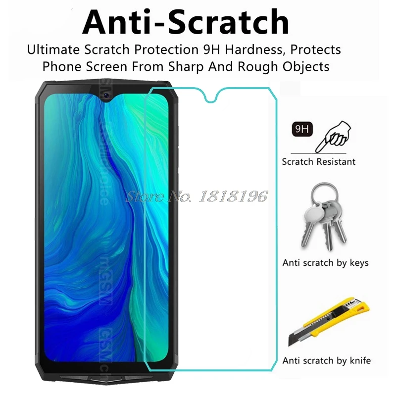 Закаленное стекло для экрана Blackview BV9100 высококачественное закаленное