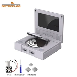 Vintage Gaming - Inspired Raspberry Pi 4 Enclosure by Retroflag for Raspberry Pi 4 (With LCD Screen)
