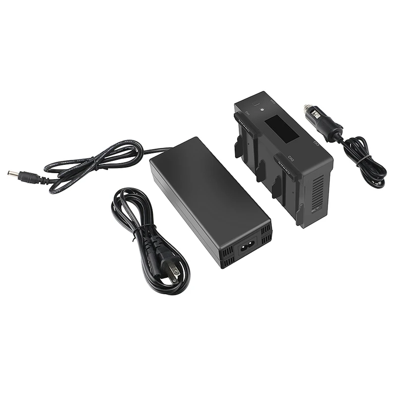 

Charger Drone Battery Fast Charging Travel Charger Transport Outdoor Charger for DJI Mavic Air Flight Battery(US Plug)