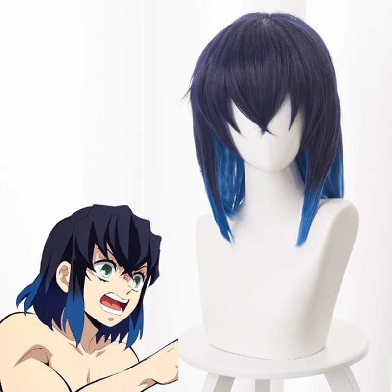 

Anime Kimetsu No Yaiba Cosplay Wigs Inosuke Hashibira Cosplay Wig Synthetic Wig Hair Halloween Party Blade Of Demon Cosplay Wig