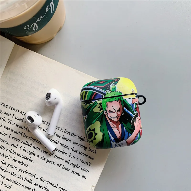 Чехол с рисунком аниме для Apple Airpods 2, милый мягкий силиконовый чехол для Airpod, модные bluetooth-наушники, сумка для зарядки