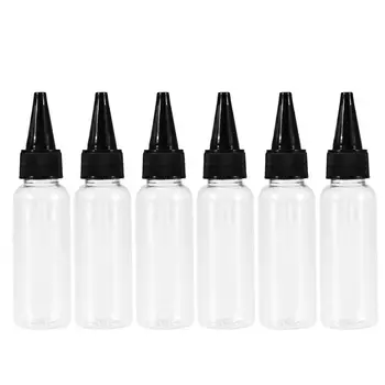 

12pcs Hair Coloring Bottle Plastic Storage Bottle for Salon Store Home