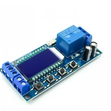 

6-30V Micro USB Digital LCD Display Time Delay Relay Module Control Timer Switch Trigger Cycle Module XY-LJ02