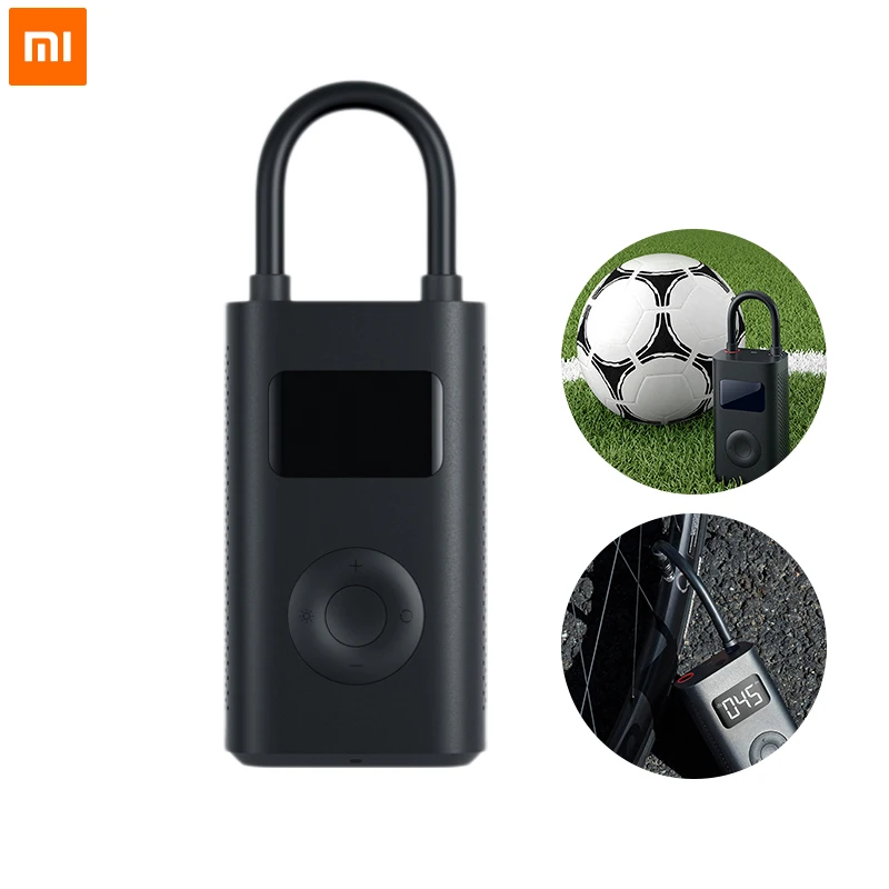 

Xiaomi Mi Electric Inflator Pump Portable Smart Digital Tire Pressure Detection For Bike Motorcycle Car Football
