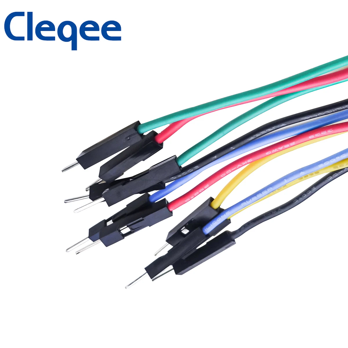 P1530 P1532 10PC Jumper Wires Male to 4mm Stackable Banana Plug Silicone Dupont Cable Electronic DIY Kit for Arduino Breadboard — view 3