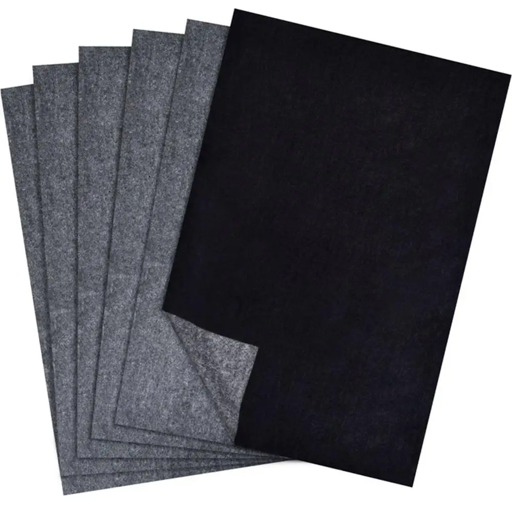 30Pcs/Set Carbon Paper Black/Blue A4 Painting Tracing Paper Graphite Painting Reusable Double Sided Carbon transfer carbon paper