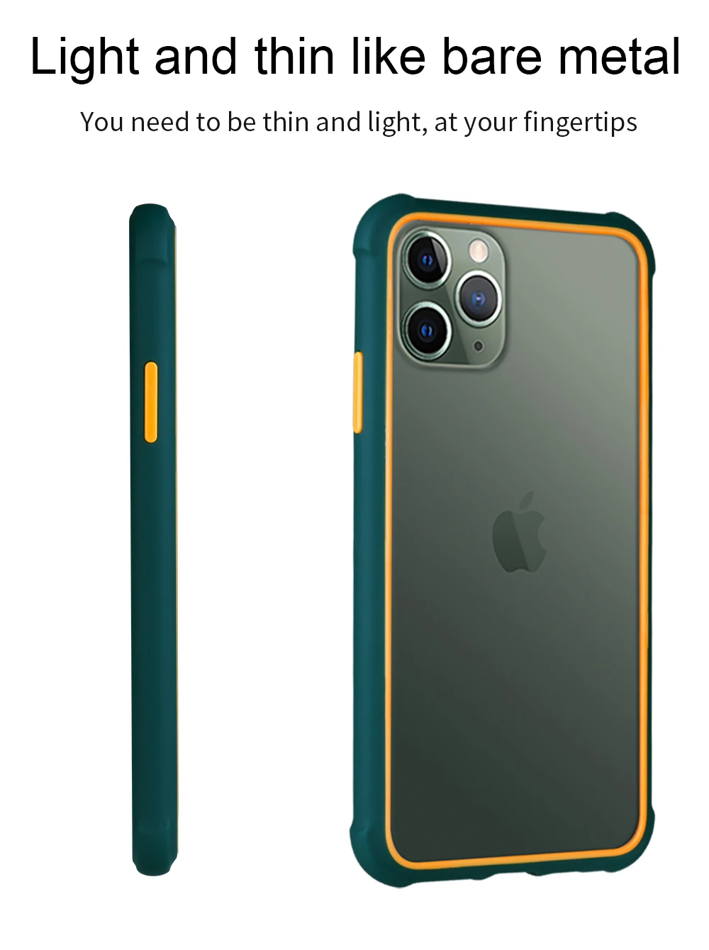 Для Apple iphone 11 Чехол Жесткий PC+ силиконовый прозрачный тонкий матовый защитный чехол на заднюю панель для iphone 11 Pro Max iphone 11