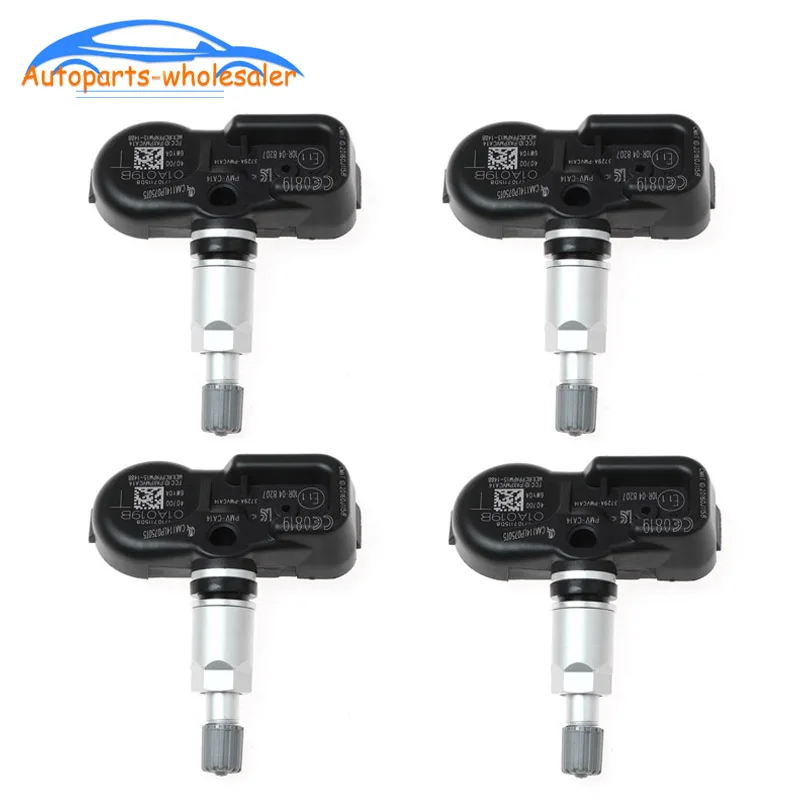 

4 Pcs/lot Car 40700-EZ00A 40700EZ00A PMV-CA14 PMVCA14 For Nissan Titan XD 2016-2021 New TPMS Tire Pressure Sensor 40700-EZ00B