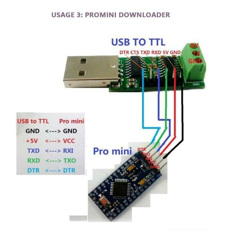 Многофункциональный Usb для последовательного Rs232 Ttl232 Pro мини-загрузчик Sp232