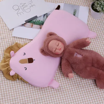 

1-6 Years Old Baby Pillow Memory Foam Cotton Non-latex Slow Rebound Function Kids Pillows Toddler Toys Baby Decoration Room