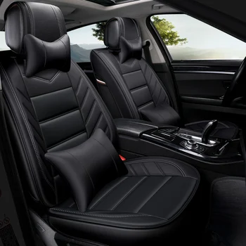 

PU leather car seat cover for Hyundai tucson veloster veracruz verna solaris of 2018 2017 2016 2015