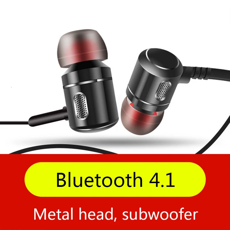 AKEY Bluetooth наушники беспроводные магнитные с микрофоном Стерео Auriculares для iPhone всех