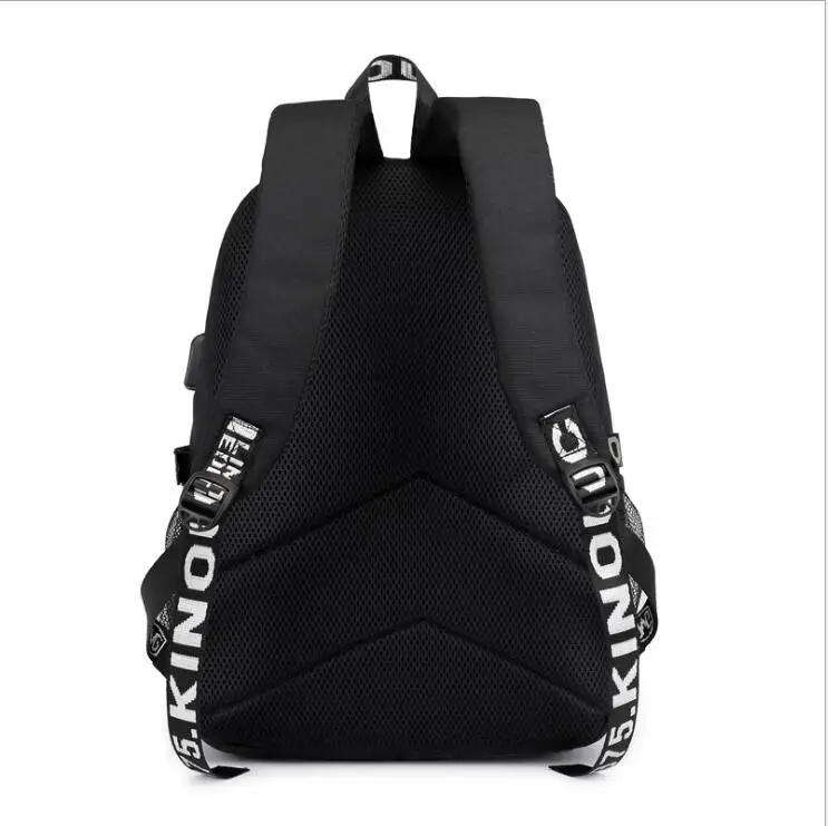 Demon Slayer Ghost Blade Kamado USB port рюкзак для ноутбука школьная дорожная сумка для книг для студентов повседневный рюкзак для ноутбука для девочек и мальчиков подарок