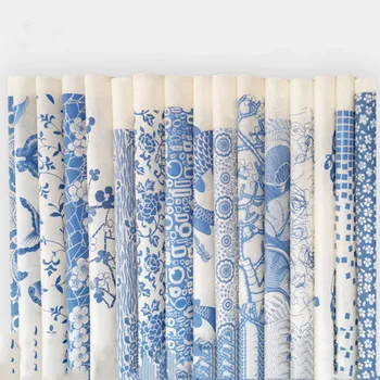 Blue White Ceramic Decal 1