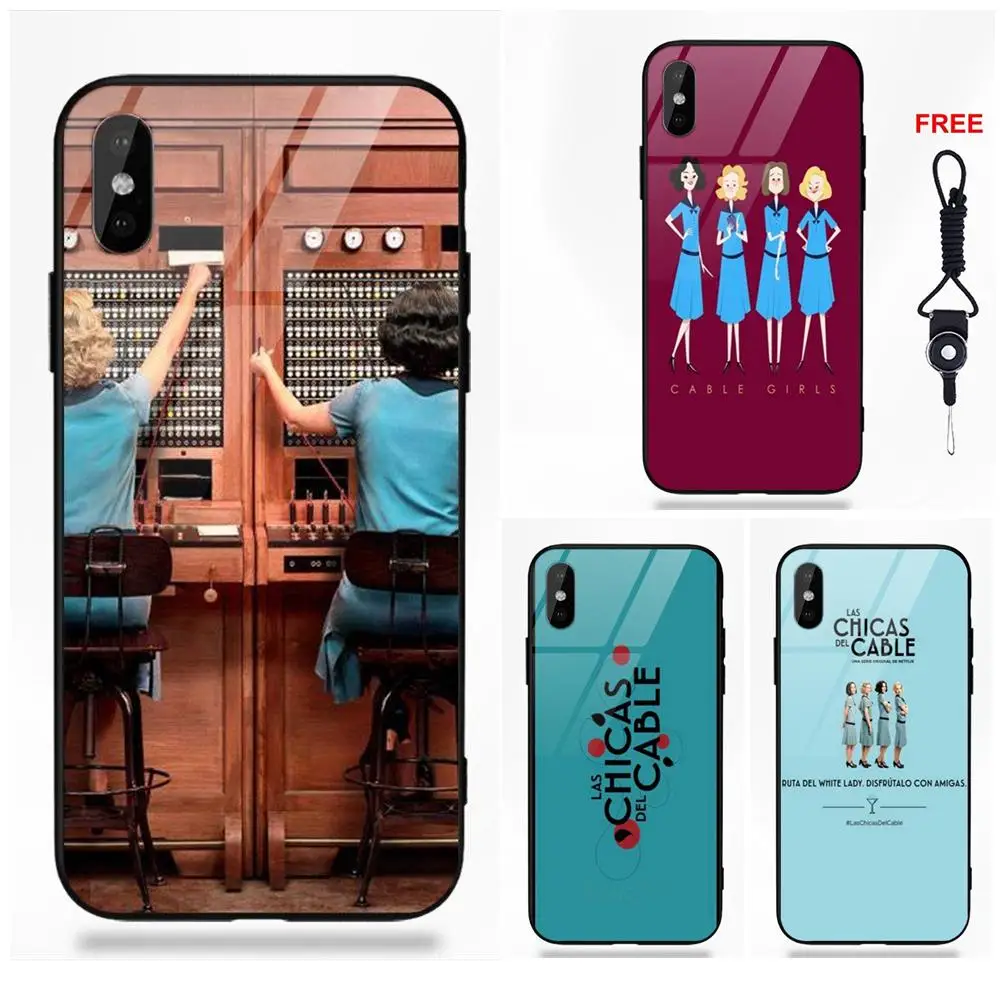 

Spain Tv Cable Girls Film Poster For Apple iPhone X XS Max XR 5 5C 5S SE 6 6S 7 8 Plus