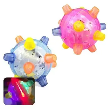

Dog Jump Action Ball Fun Dancing Ball Pet Glowing Jump Ball Toy practical durable portable Pets toy balls