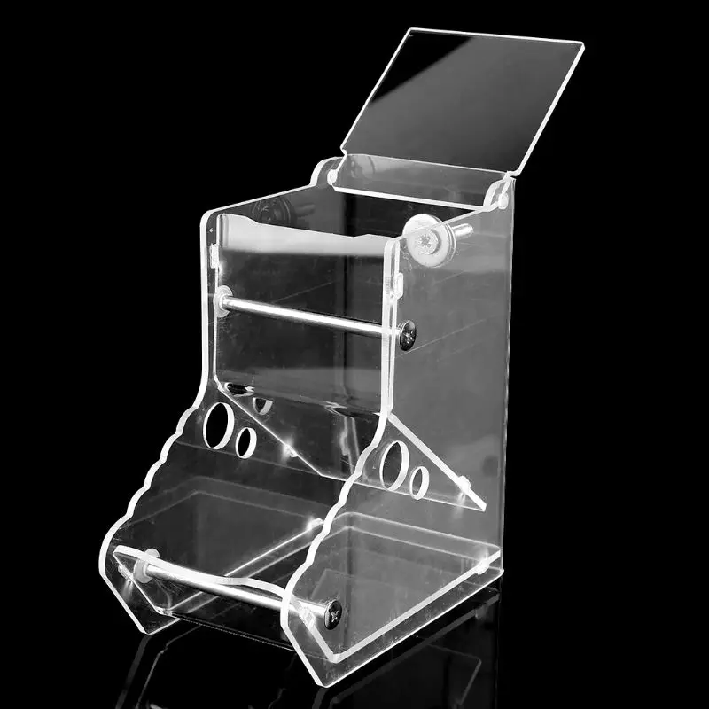 Automatic Hamster Feeder Acrylic Food Feeding Dispenser For Guinea