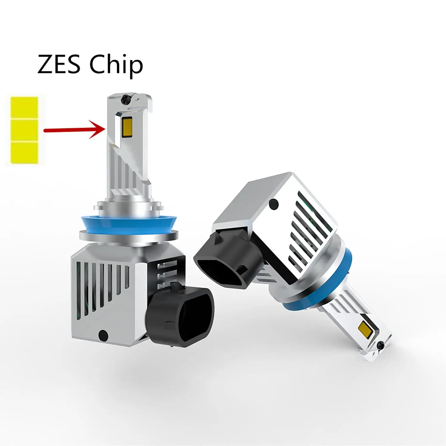 

2pcs H4 H7 LED H1 H3 H11 9005 9006 9012 ZES Chip Bulb Canbus Car Headlight 110W 10000LM 7000K Led Light Fog Lamp 24V automotivo
