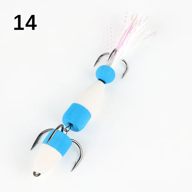 W.P.E New Fishing Lure 1pcs M Swim Bait Soft Lure High Density Foam Lure Fishing Tackle Multicolor Bass Artificial Lure Wobblers 14