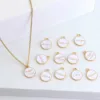 12pcs/lot 15x12mm 12 Constellation Charms Double Face Enamel Charms Charms pendants jewelry making Handmade craft ccessories ► Photo 3/6