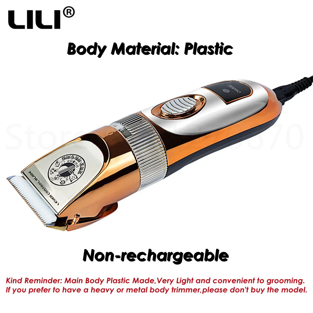lili ZP293 Pet Clipper Dog Cattle Rabbit Shaver 60W High Power Cat Horse Grooming Scissors Electric Hair Trimmer Cutting Machine
