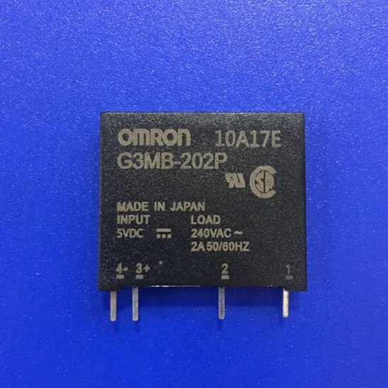 

Omron Origional Product Import Solid Electric Relay G3MB-202P-5 v dc 5V Direct Plug