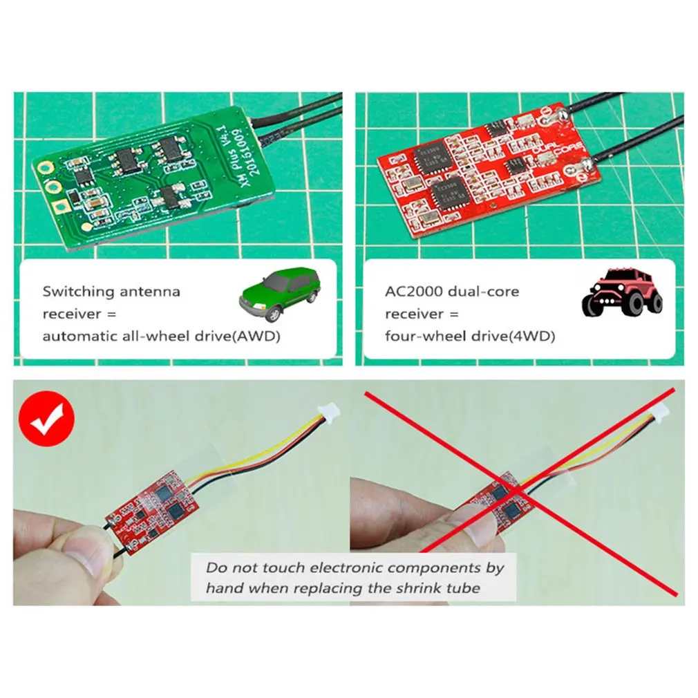 X-BOSS RX2A PRO 2,4 г мини приемник для AFHDS 2A Flysky FS-I6 FS-i6S FS-TM8 RC радиопередатчик