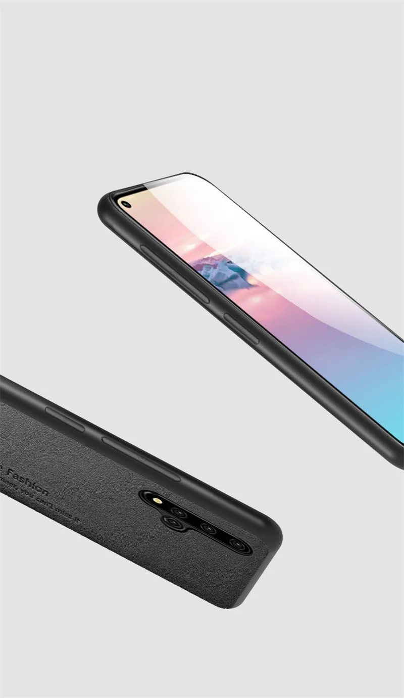 Чехол Honor 9X для huawei Honor 20 Pro, чехол, Роскошная натуральная кожа, задняя крышка, тонкий TPU Honor 20, чехол для huawei Honor 9X, Funda